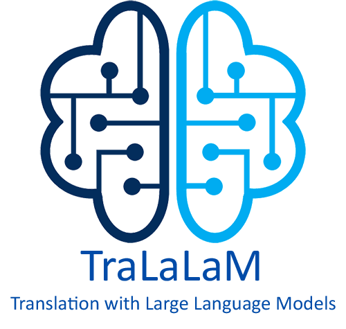 TraLaLaM (Translating with Large Language Models) logo